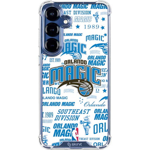 NBA Orlando Magic Historic Blast Galaxy S25 Plus Clear Case