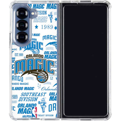 NBA Orlando Magic Historic Blast Galaxy Z Fold6 Clear Case