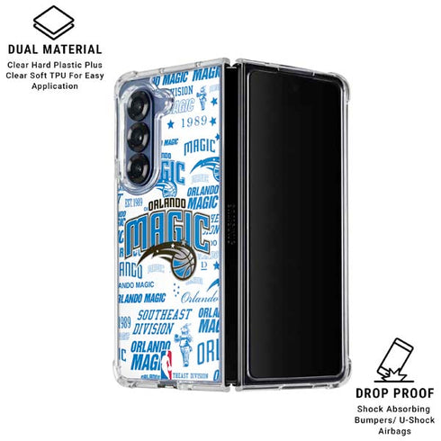 NBA Orlando Magic Historic Blast Galaxy Z Fold6 Clear Case