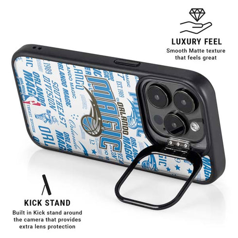 NBA Orlando Magic Historic Blast iPhone 14 Pro Max Kickstand Case