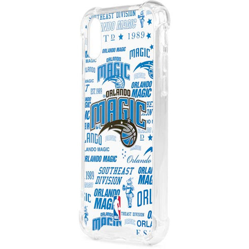 NBA Orlando Magic Historic Blast iPhone XS Clear Case
