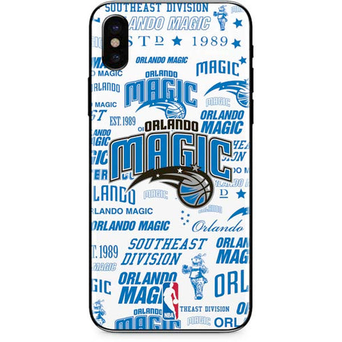 NBA Orlando Magic Historic Blast iPhone XS Skin