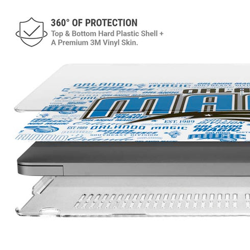 NBA Orlando Magic Historic Blast MacBook Cases