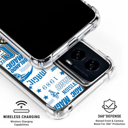 NBA Orlando Magic Historic Blast Moto G Power 5G (2024) Clear Case