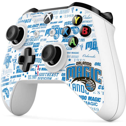 NBA Orlando Magic Historic Blast Xbox One S Controller Skin