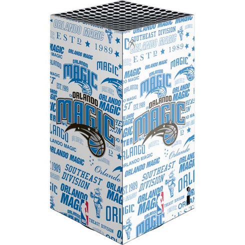 NBA Orlando Magic Historic Blast XBox Series X Digital Edition Console Skin