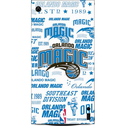 NBA Orlando Magic Historic Blast XBox Series X Digital Edition Console Skin