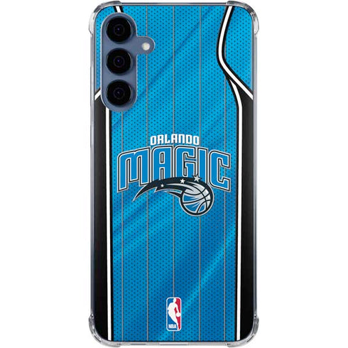 NBA Orlando Magic Jersey Galaxy A55 5G Clear Case