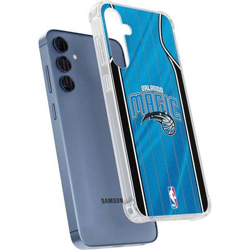 NBA Orlando Magic Jersey Galaxy A55 5G Clear Case