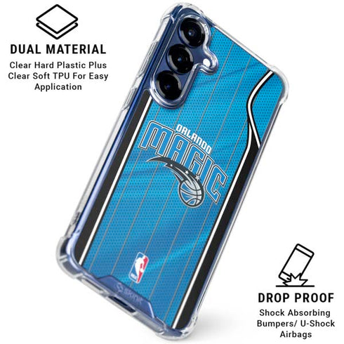 NBA Orlando Magic Jersey Galaxy S25 Plus Clear Case