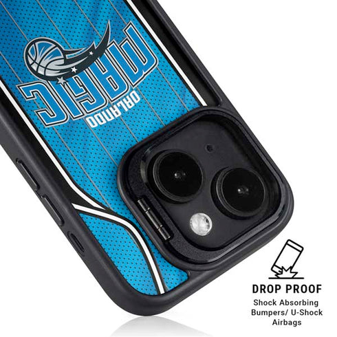 NBA Orlando Magic Jersey iPhone 15 Kickstand Case