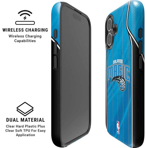 NBA Orlando Magic Jersey iPhone 16 Plus Magsafe Impact Case