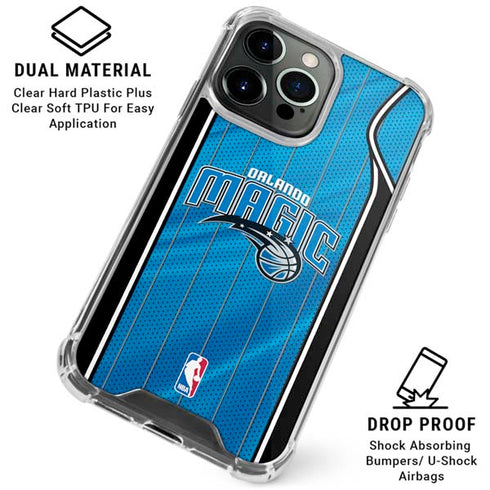 NBA Orlando Magic Jersey iPhone 16 Pro Max Clear Case