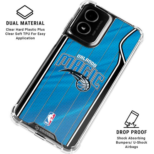 NBA Orlando Magic Jersey Moto G Power 5G (2024) Clear Case