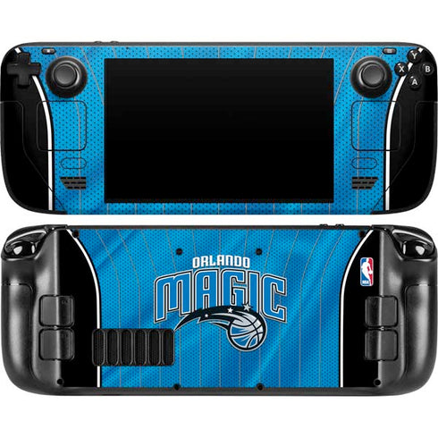 NBA Orlando Magic Jersey Steam Deck Handheld Gaming Computer OLED Skin