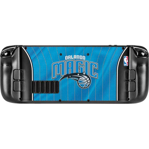 NBA Orlando Magic Jersey Steam Deck Handheld Gaming Computer OLED Skin