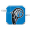 NBA Orlando Magic Large Logo 85W Power Adapter (15 and 17 inch MacBook Pro Charger) Skin
