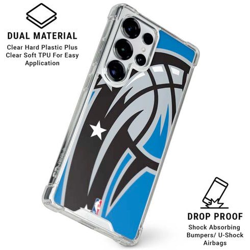 NBA Orlando Magic Large Logo Galaxy S25 Ultra Clear Case