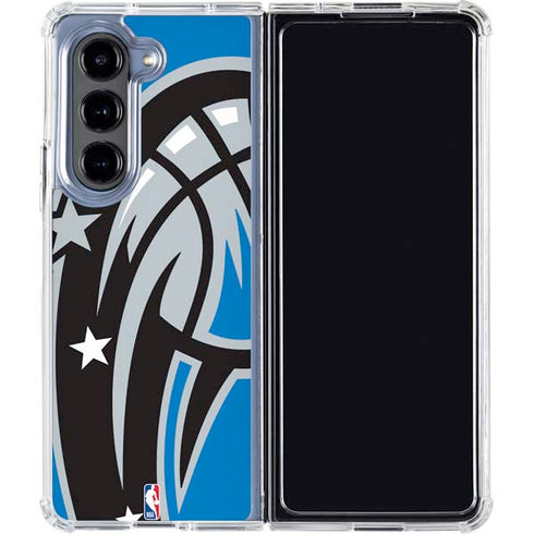 NBA Orlando Magic Large Logo Galaxy Z Fold5 5G Clear Case