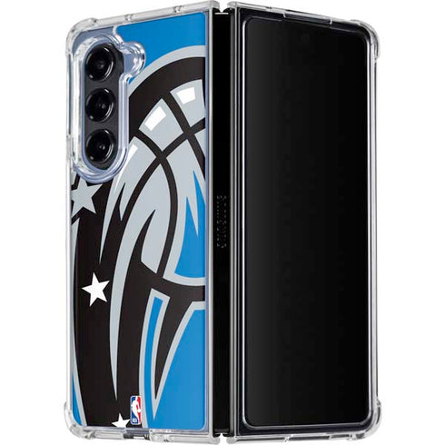 NBA Orlando Magic Large Logo Galaxy Z Fold5 5G Clear Case
