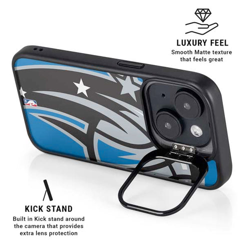 NBA Orlando Magic Large Logo iPhone 14 Kickstand Case