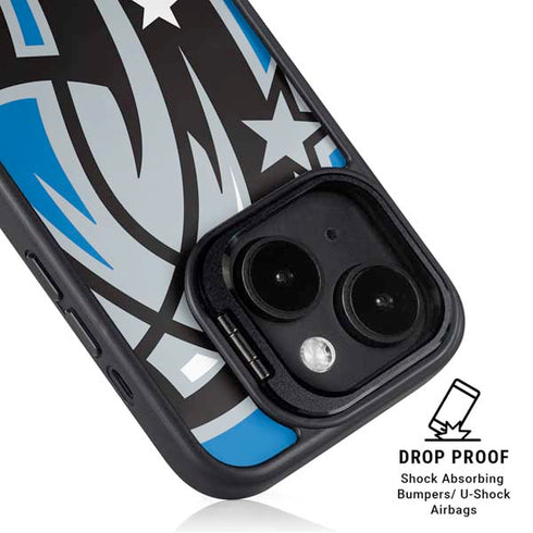 NBA Orlando Magic Large Logo iPhone 14 Kickstand Case