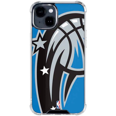 NBA Orlando Magic Large Logo iPhone 15 Clear Case