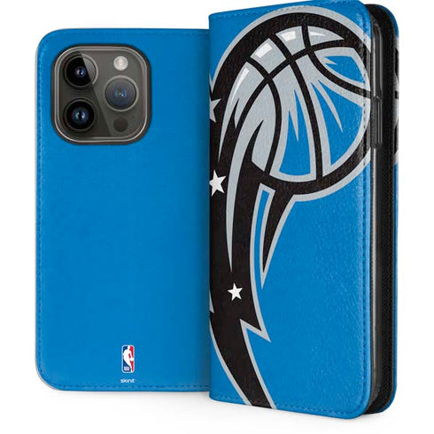 NBA Orlando Magic Large Logo iPhone 15 Pro Folio Case