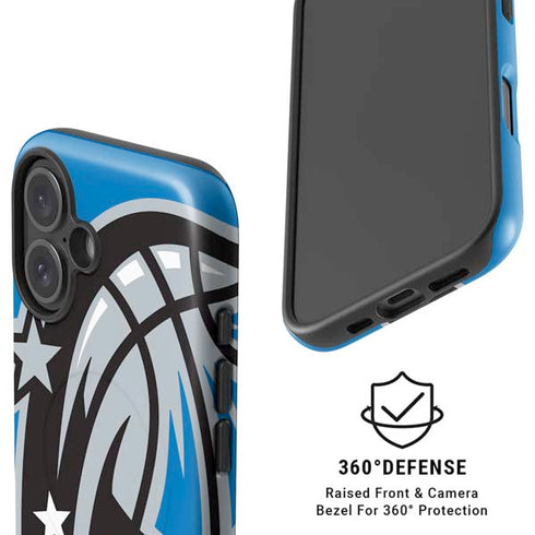 NBA Orlando Magic Large Logo iPhone 16 Plus Magsafe Impact Case