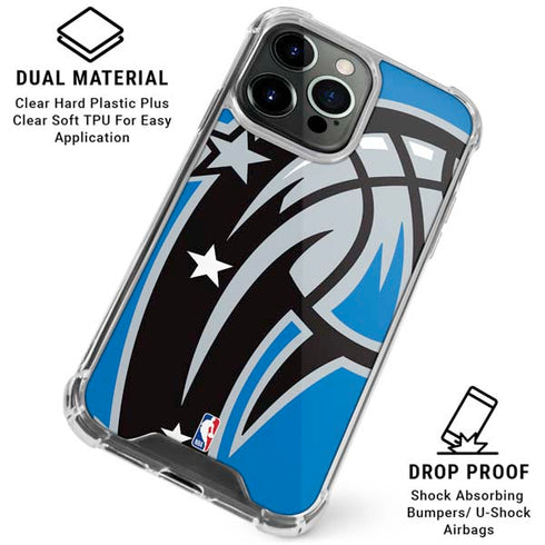 NBA Orlando Magic Large Logo iPhone 16 Pro Max Clear Case