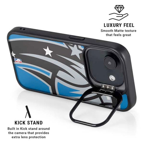 NBA Orlando Magic Large Logo iPhone 16e Kickstand Case