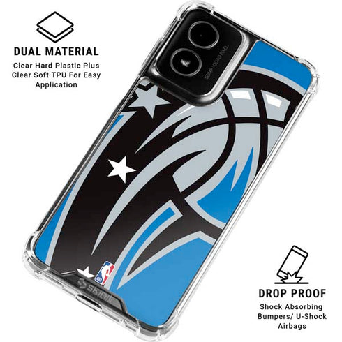NBA Orlando Magic Large Logo Moto G Power 5G (2024) Clear Case