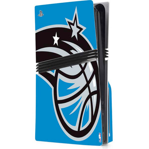 NBA Orlando Magic Large Logo PS5 Pro Disk Console Skin