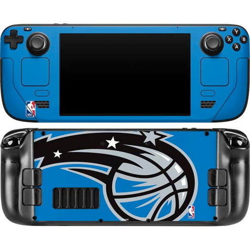 NBA Orlando Magic Large Logo Steam Deck Handheld Gaming Computer OLED Skin