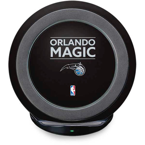 NBA Orlando Magic Standard - Black Fast Charge Wireless Charging Stand Skin