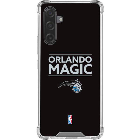 NBA Orlando Magic Standard - Black Galaxy A17 Clear Case