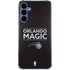NBA Orlando Magic Standard - Black Galaxy A35 5G Clear Case
