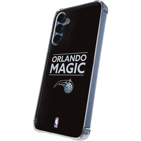 NBA Orlando Magic Standard - Black Galaxy A35 5G Clear Case