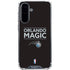 NBA Orlando Magic Standard - Black Galaxy A36 5G Clear Case