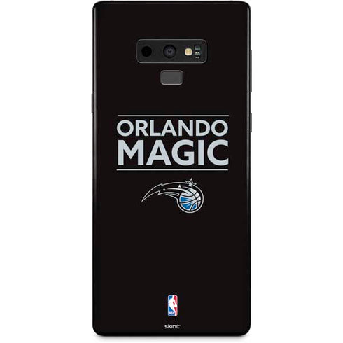 NBA Orlando Magic Standard - Black Galaxy Note 9 Skin