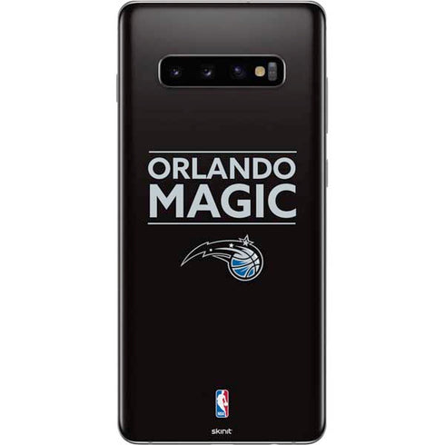 NBA Orlando Magic Standard - Black Galaxy S10 Plus Skin