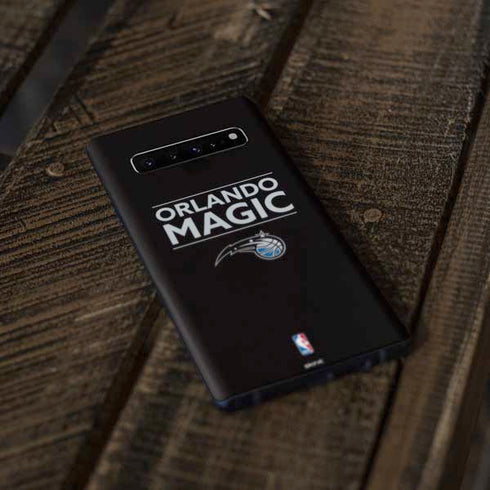 NBA Orlando Magic Standard - Black Galaxy S10 Plus Skin