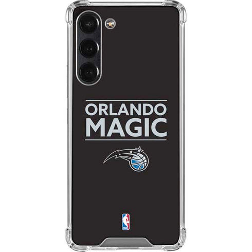 NBA Orlando Magic Standard - Black Galaxy S24 FE Clear Case