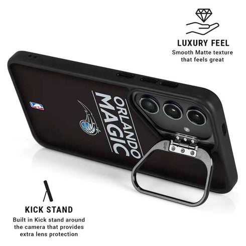 NBA Orlando Magic Standard - Black Galaxy S24 FE Kickstand Case