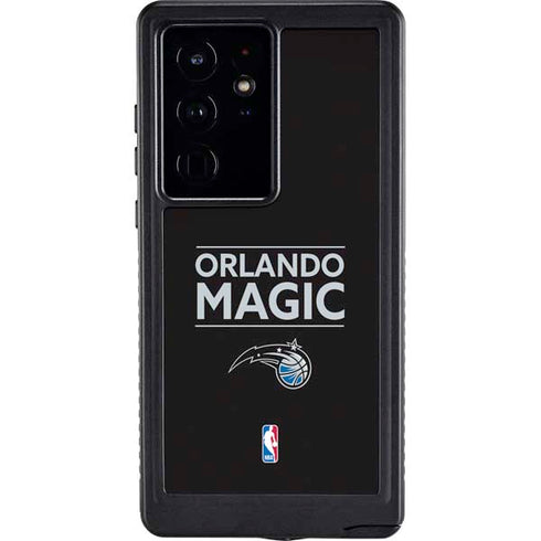 NBA Orlando Magic Standard - Black Galaxy S24 Ultra Waterproof Case