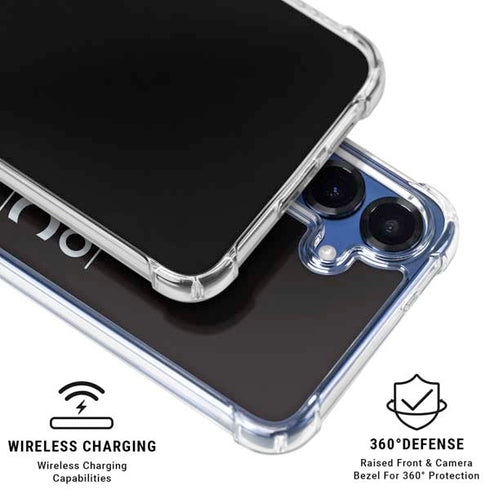NBA Orlando Magic Standard - Black Galaxy S25 Clear Case