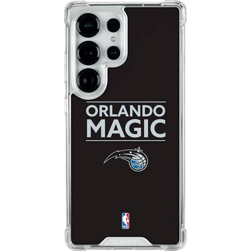 NBA Orlando Magic Standard - Black Galaxy S25 Ultra Clear Case