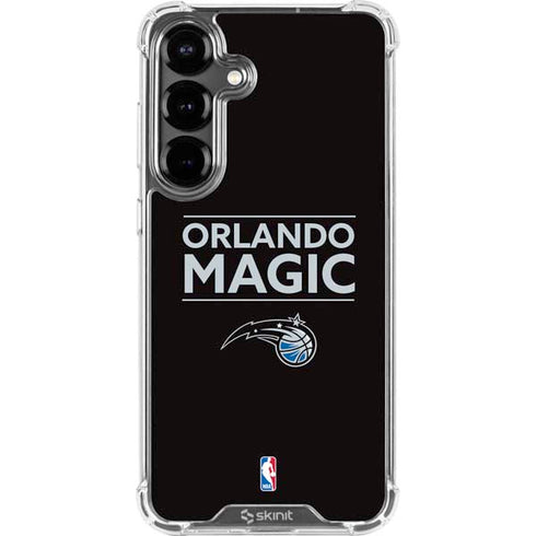 NBA Orlando Magic Standard - Black Galaxy S26 Clear Case