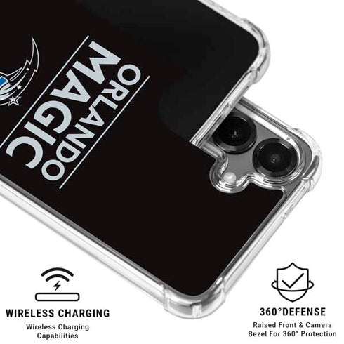 NBA Orlando Magic Standard - Black Galaxy S26 Clear Case