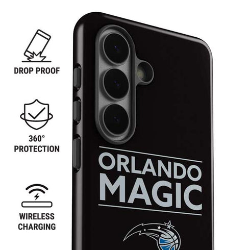 NBA Orlando Magic Standard - Black Galaxy S26 Plus Impact Case